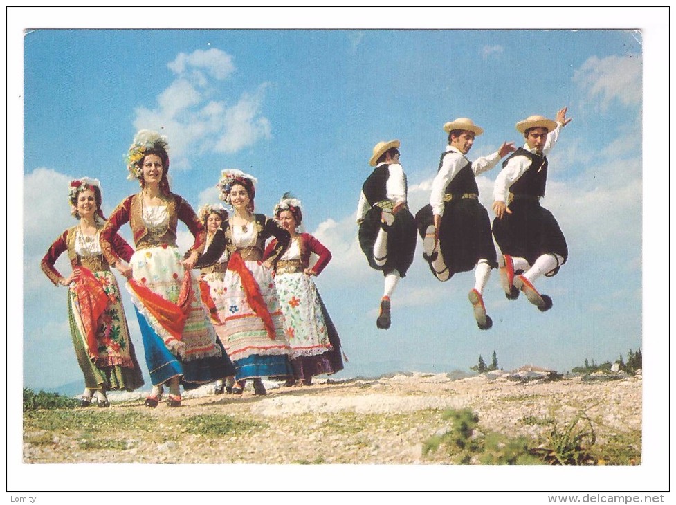 Grece Corfou Corfu Dance Costume Folklore Danse - Grèce