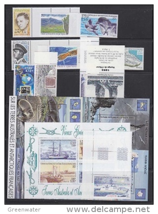 TAAF 2001 Yearset Complete 11v + 2 M/s ** Mnh (22785) - Années Complètes