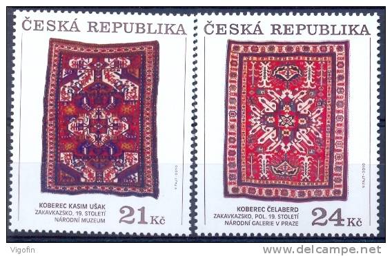 CZ 2010-627-8 ART OF ASIA, CZECH REPUBLIK, 1 X 2v, MNH - Neufs