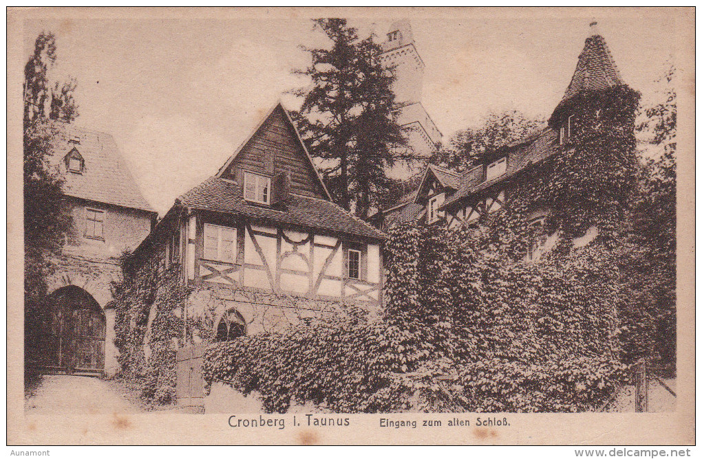 Alemania--Cronberg I Taunus--Eingang Zum Alten Schlob- - Castillos