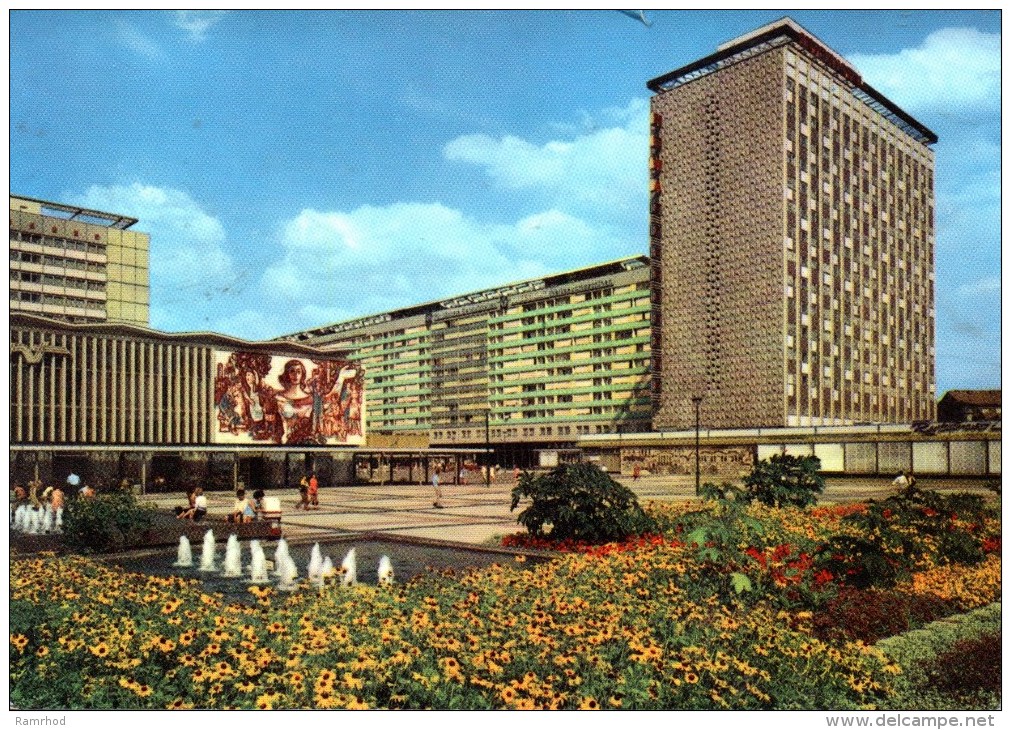 LUXEMBOURG  - Prager Strasse Mit Interhotel Newa  1973  Used - Dresden