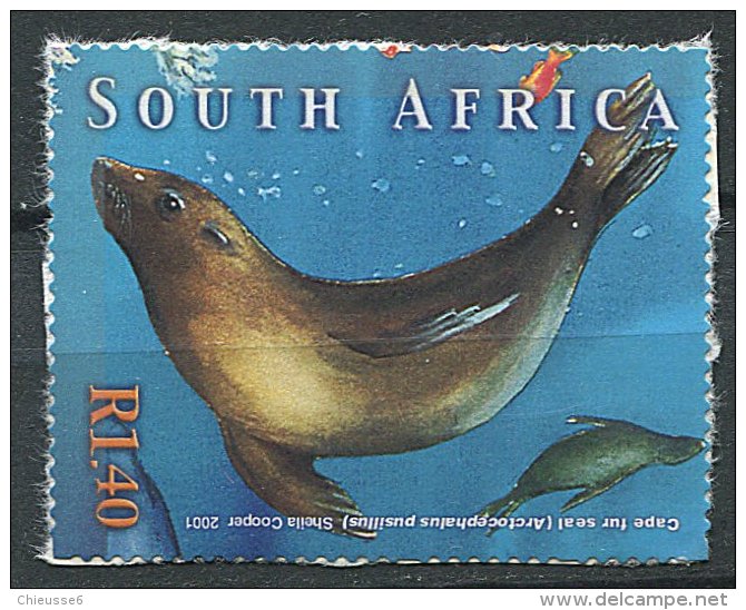 (cl. 8 - P21) Afrique Du Sud ** N° 1202 (ref. Michel Au Dos) - Otaries - - Unused Stamps