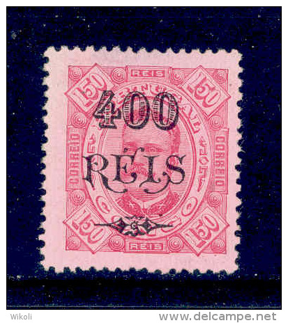 ! ! Congo - 1902 King Carlos OVP 400 R - Af. 39 - MH - Portugees Congo