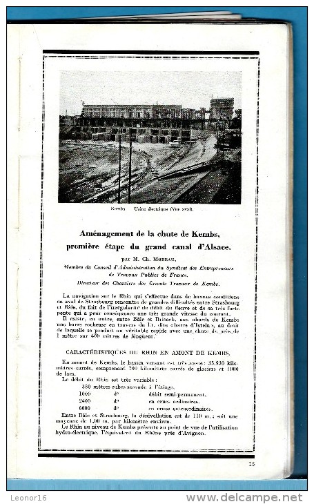 LA CIGALE MERIDIONALE de STRASBOURG  -  LIVRET DE 45 PAGES ** ALSACE ET MIDI 1932 - 33 ** ILLUSTRE (voir 27 scans)