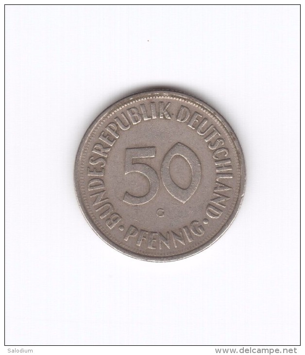 50 Pfennig 1970 (Id-093) - 50 Pfennig