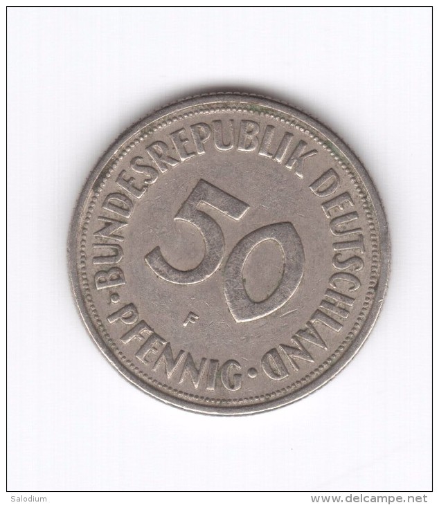 50 Pfennig 1950 F (Id-242) - 50 Pfennig