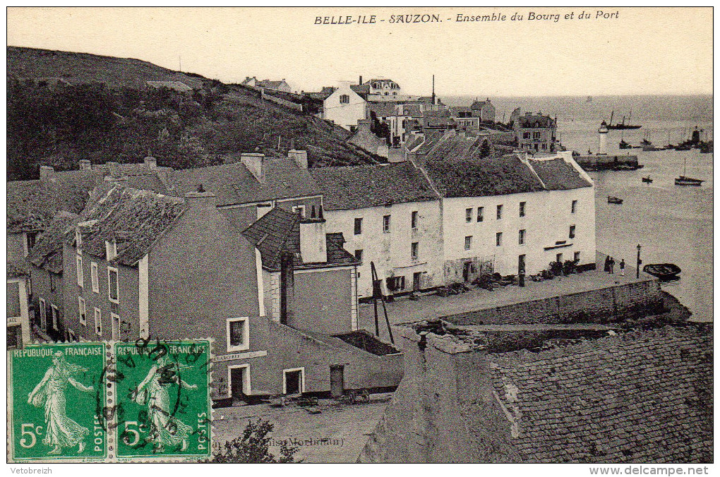 SAUZON - LE BOURG - Belle Ile En Mer