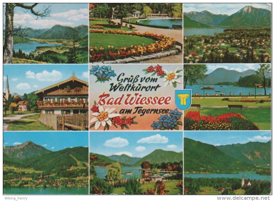 Bad Wiessee - Mehrbildkarte 8 - Bad Wiessee