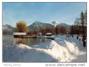 Bad Wiessee - Promenade Im Winter - Bad Wiessee