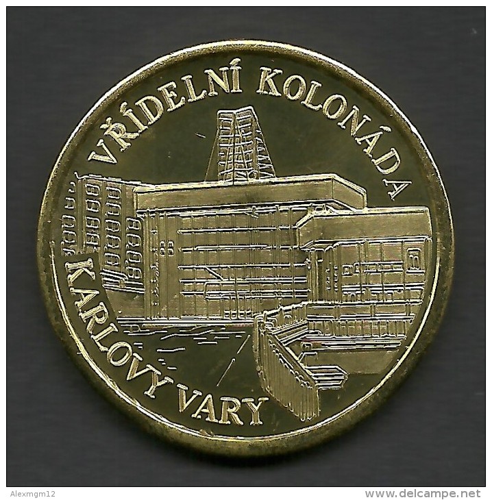 Czech Republic, Karlovy Vary, Vridelni Kolonada, Souvenir Jeton - Other & Unclassified