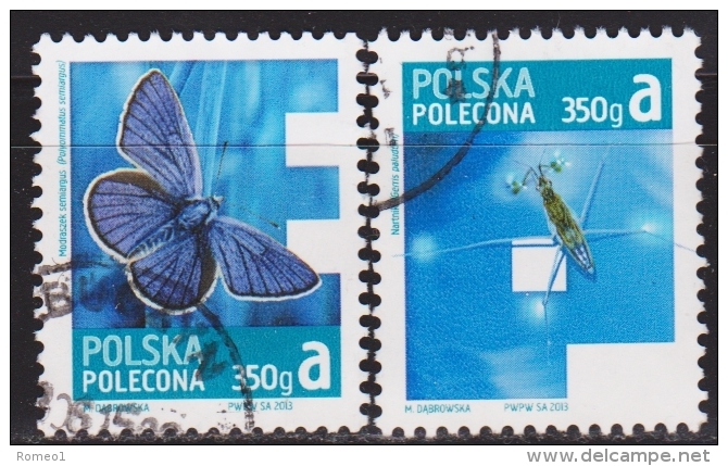 2013: Polen Mi.Nr. 4627 + 4629 Gest. (d243) / Pologne Mi.No. 4627 + 4629 Obl. - Used Stamps