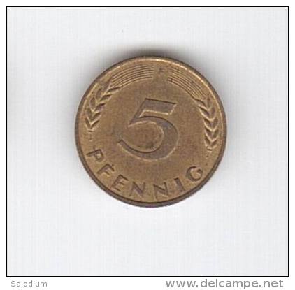 5 PFENNIG 1971 F (Id-185) - 5 Pfennig