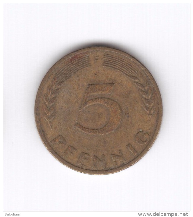 5 PFENNIG 1949 F (Id-259) - 5 Pfennig