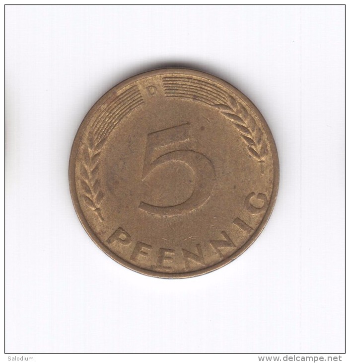 5 PFENNIG 1969 D (Id-264) - 5 Pfennig