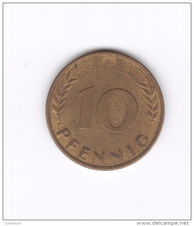 10 PFENNIG 1969 F (Id-094) - 10 Pfennig