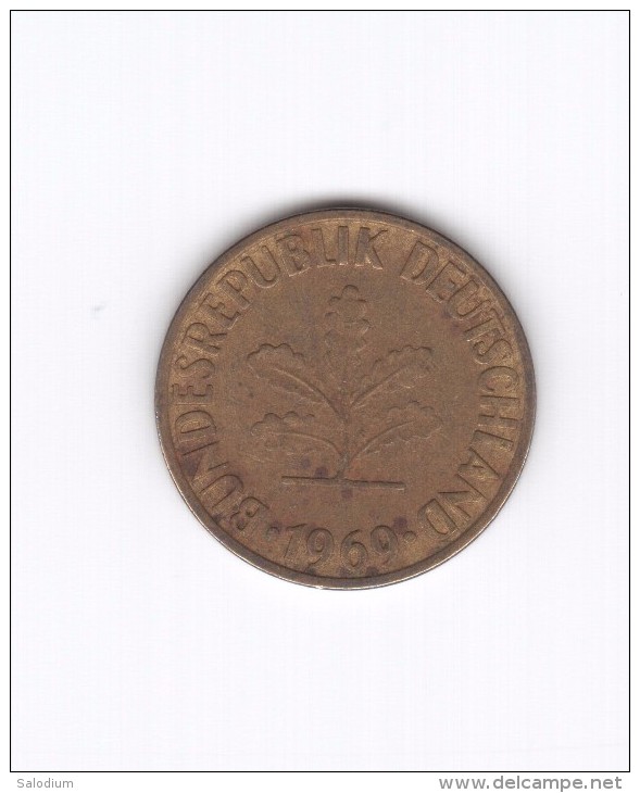 10 PFENNIG 1969 F (Id-094) - 10 Pfennig