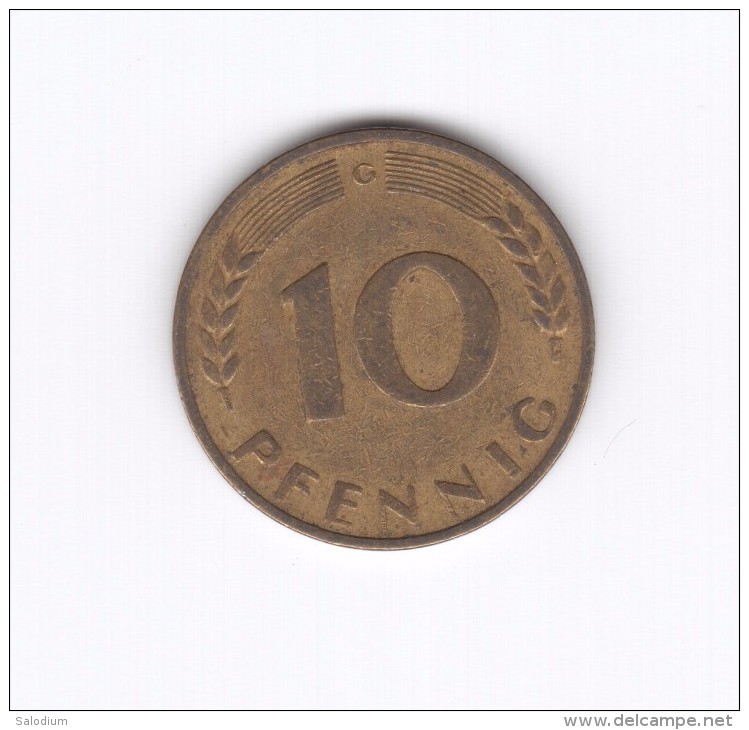 10 PFENNIG 1950 G (Id-217) - 10 Pfennig