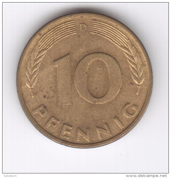 10 PFENNIG 1979 D (Id-476) - 10 Pfennig