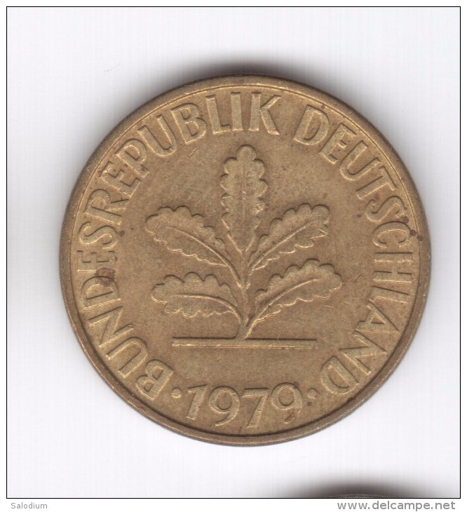 10 PFENNIG 1979 D (Id-476) - 10 Pfennig