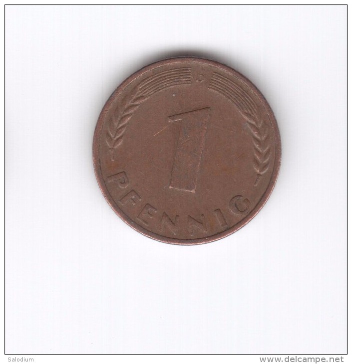 1 PFENNIG 1950 D (Id-267) - 1 Pfennig