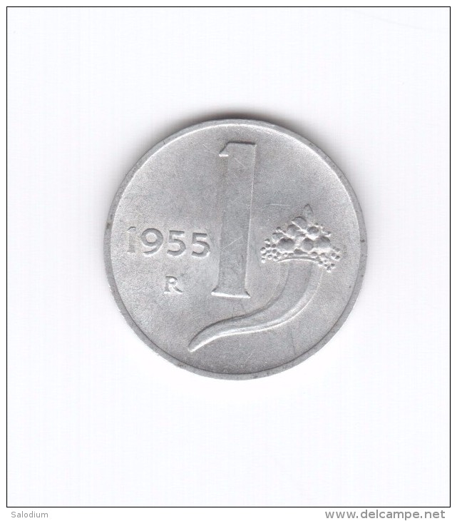 1 Lira 1955 (Id-301) - 1 Lira