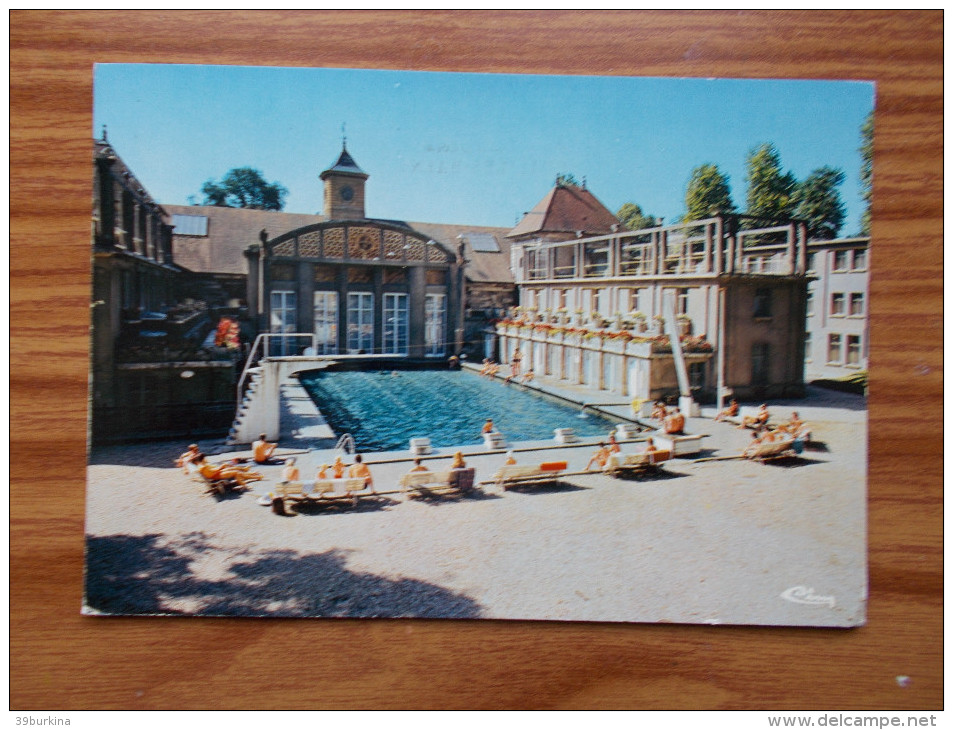 LUXEUIL-LES-BAINS La Piscine Des Thermes  1972 - Luxeuil Les Bains