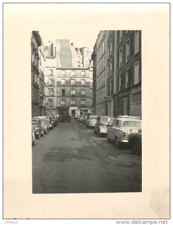 LOT DE 2 PHOTOS PARIS 17 Em RUE DES FERMIERS VENDU AVEC NEGATIFS - Lieux