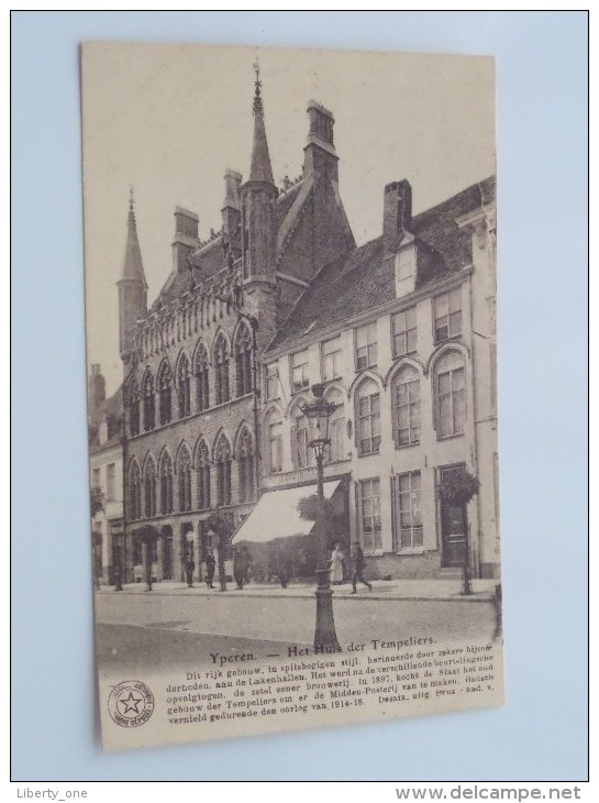 Yperen ( Eerekaart Geregeldheid St - Norbertusgesticht ) Vlaeminckx Al / 1923 ( Zie Foto Voor Details ) !! - Ieper