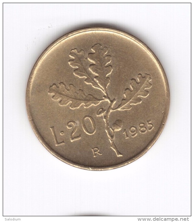20 Lire 1985 (Id-387) - 20 Lire