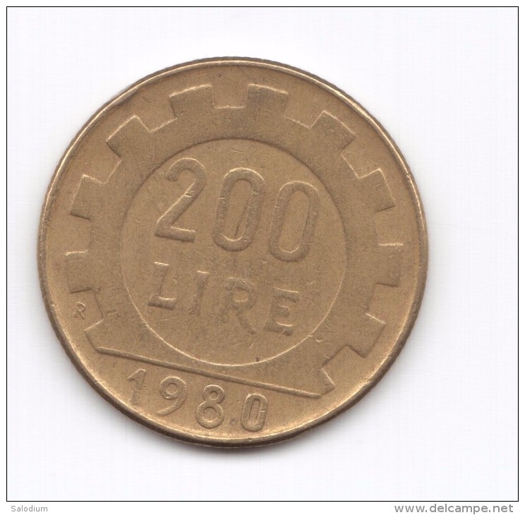 200 Lire 1980 (Id-426) - 200 Lire