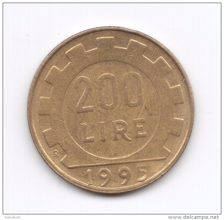 200 Lire 1995 (Id-430) - 200 Lire
