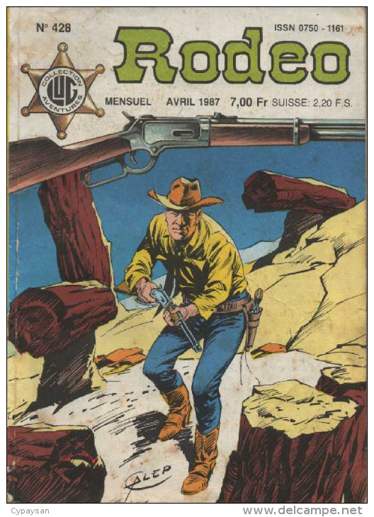 RODEO N° 428 BE LUG 04-1987 - Rodeo