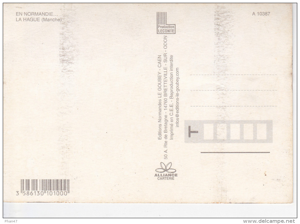 BEAUMONT HAGUE (50-Manche), La Hague, Port, Dauphins, Ed. Le Goubey - Beaumont