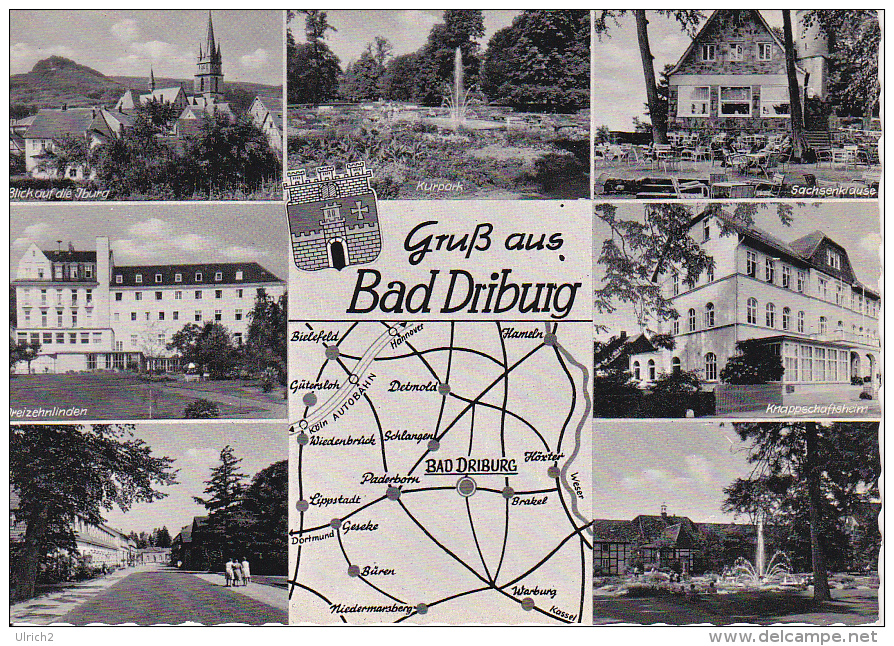 AK Gruß Aus Bad Driburg - Mehrbildkarte  (16319) - Bad Driburg