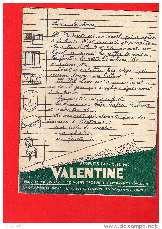 Protège Cahier - VALENTINE - Les Belles Peintures - Peintures