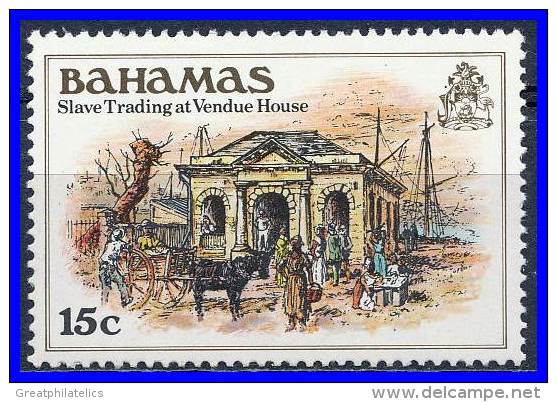 BAHAMAS 1980 BLACK HERITAGE - SLAVE TRADING SC# 469 MNH (D0134) - 1963-1973 Interne Autonomie