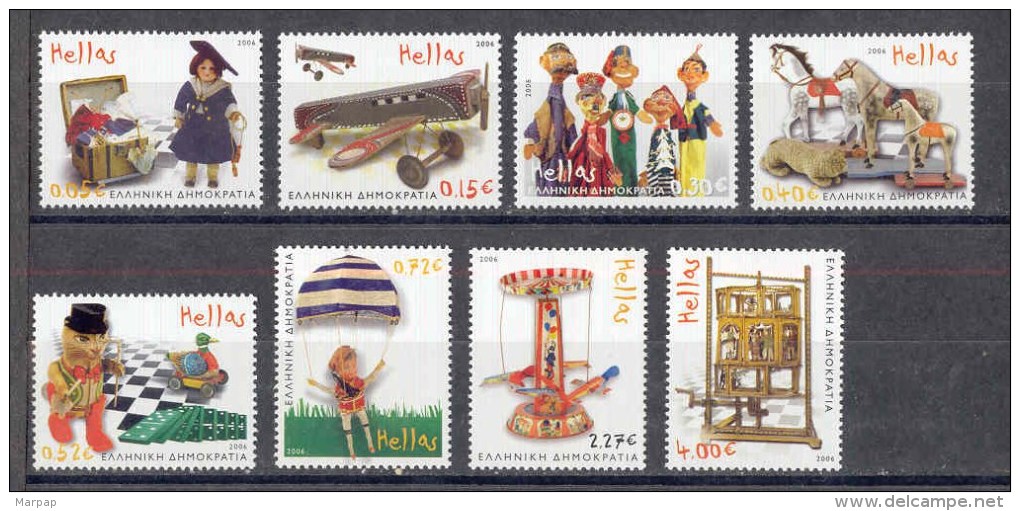 Greece, Yvert No 2364/2371, MNH Or Used - Nuovi