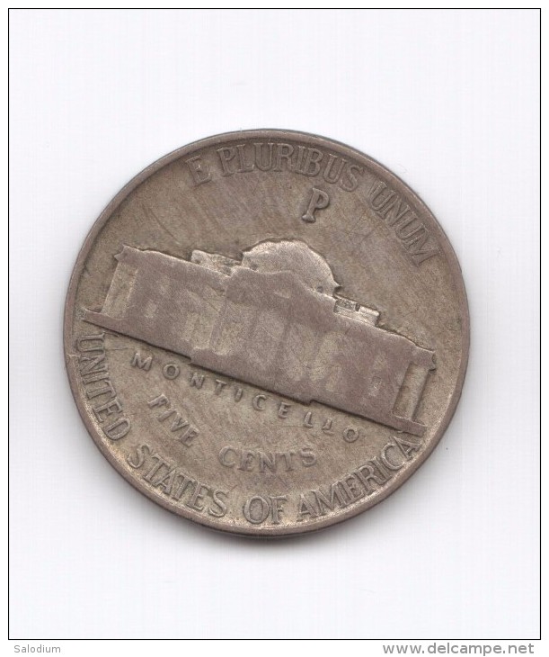 5 Cents 1943 USA (Id-465) - E.Cents De 2, 3 & 20