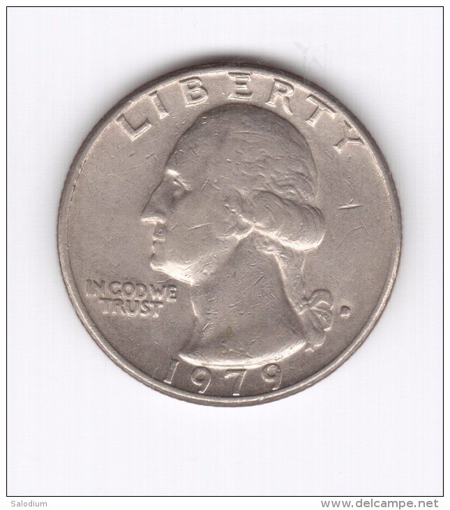 1/4  Quarter Dollar 1979 USA (Id-441) - 1932-1998: Washington