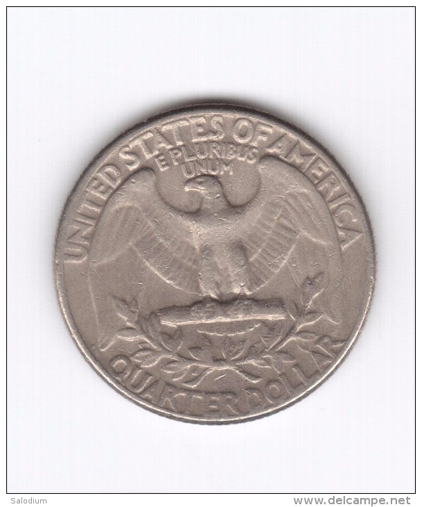 1/4  Quarter Dollar 1967 USA (Id-446) - 1932-1998: Washington