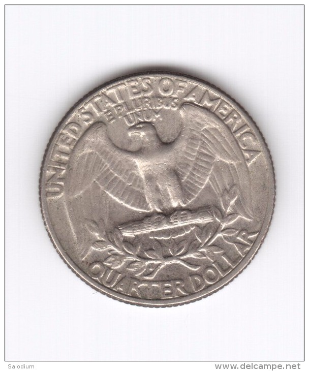 1/4  Quarter Dollar 1971 USA (Id-447) - 1932-1998: Washington
