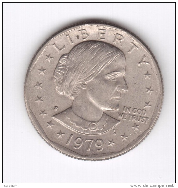 1 Dollar 1979 Moon USA (Id-436) - 1979-1999: Anthony