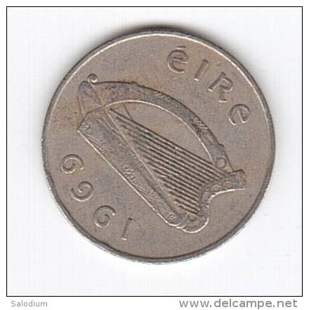 10 P Ireland Fish 1969 (Id-125) - Irlanda