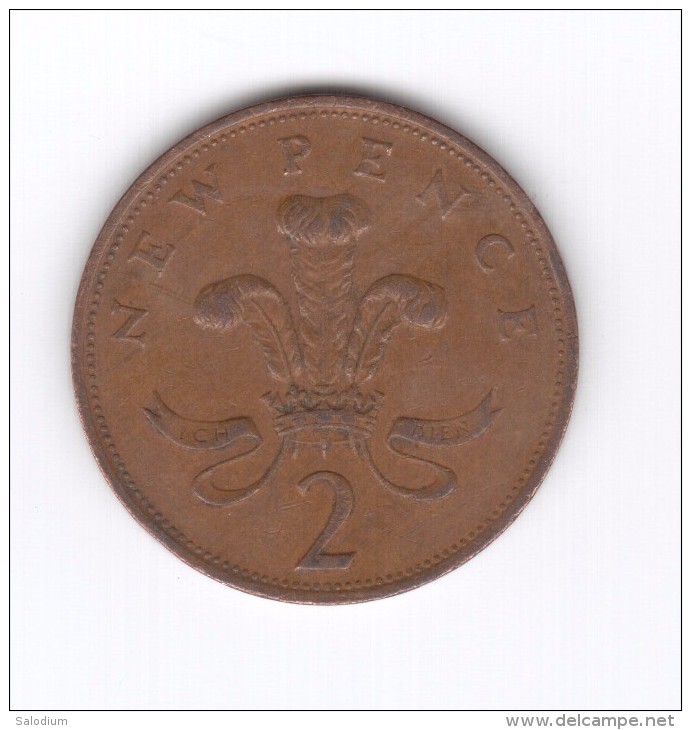 2 New Pence 1979 (Id-191) - 2 Pence & 2 New Pence