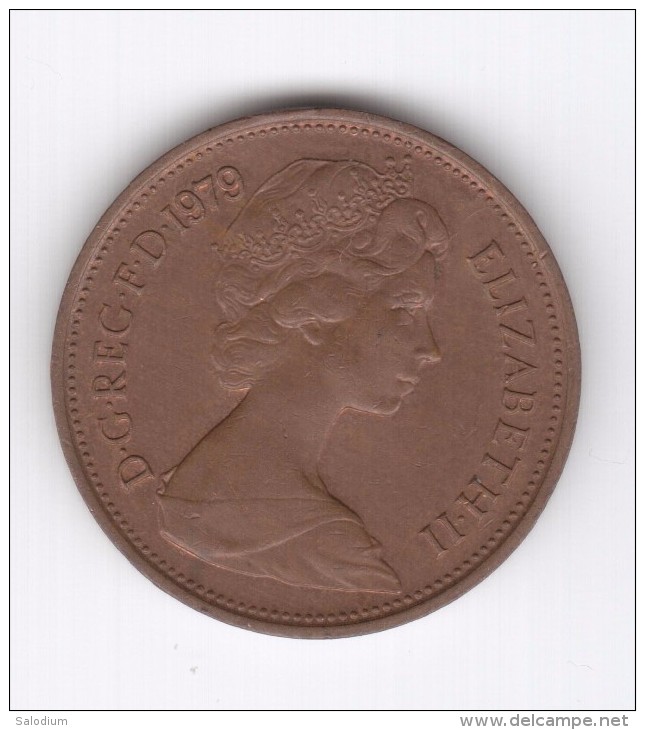 2 New Pence 1979 (Id-456) - 2 Pence & 2 New Pence