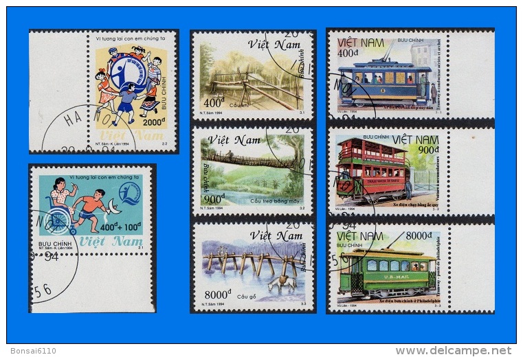 VN 1994-0001, Complete Year Set, CTO/MNH (9 Scans)