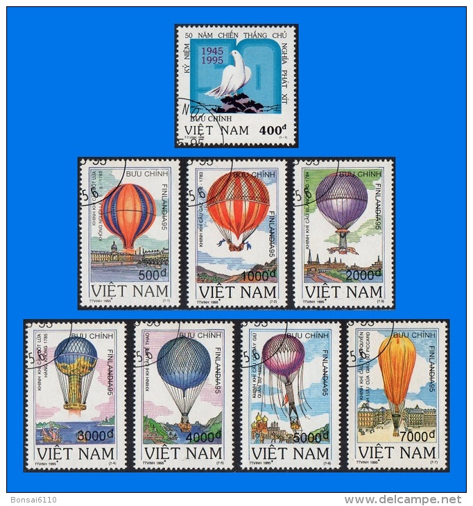 VN 1995-0001, Complete Year Set, CTO/MNH (12 Scans)