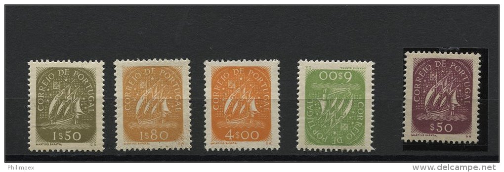 PORTUGAL, VERY  NICE GROUP 1935-49 F/VF NH, ONE STAMP LH - Collections