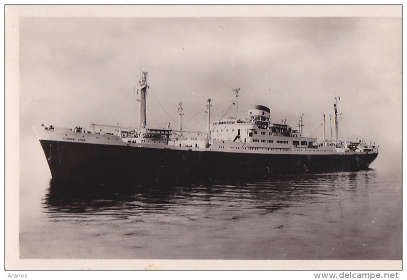 Paquebots -- Compagnie Maritime Des "Chargeurs Réunis" - Clément Ader - Steamers