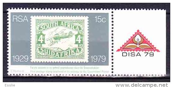 South Africa - 1979 - 50th Anniversary Of Government Printing Works - Stamps On Stamps - Second Air Mail Issue Stamp - Ongebruikt